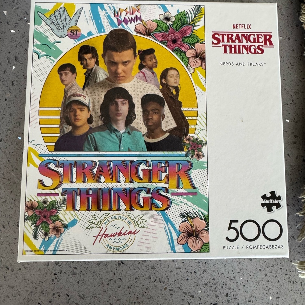 Buffalo David Bitton Stranger Things Puzzle